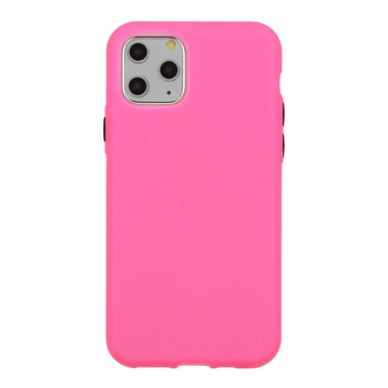 Etui Satin Matt Samsung S21 różowy