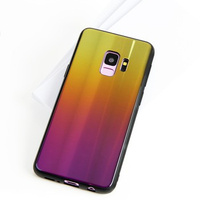 Etui Glass iPhone X/XS złoto-różowe