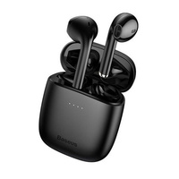 Baseus słuchawki bezprzewodowe bluetooth 5.0 W04 TWS czarne