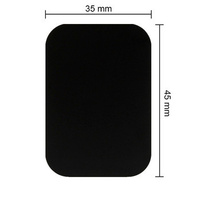 Blaszka do uchwytu magnetycznego prostokątna szara