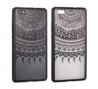 Etui Lace Huawei P8 Lite wzór 1 czarny