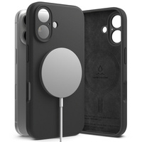 Ringke Silicone z magsafe iPhone 16 black