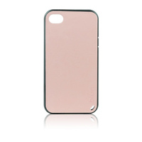 Etui Blun iPhone 5 różowe - skóra