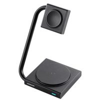 Joyroom ładowarka indukcyjna 2w1 15W z magsafe składana