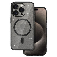 Etui Glitter z MagSafe iPhone 13 Pro black