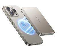 Joyroom Power Bank z Magsafe 10000mAh ultracienki szary