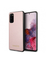 Etui Guess Samsung S20 różowo-złoty hard case Iridescent GUHCS62IGLRG