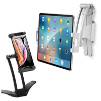 Rock stojak / uchwyt do telefonu / tableta srebrny