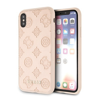 Etui Guess iPhone X/Xs latte hard case Peony Collection GUHCPXPELLP