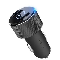 Rock ładowarka samochodowa 2xUSB black