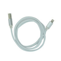 Kabel iPhone 5/6 metal czarny