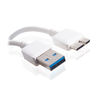 Kabel USB micro usb CA-101 usb3.0 biały