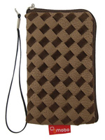 Saszetka Mobo Szachownica – stare złoto