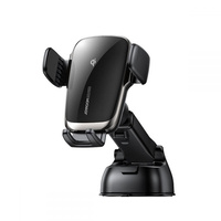 Uchwyt samochodowy Joyroom JR-ZS248 automatyczny z ładowaniem bezprzewodowym Quick Charge 15W mocowany na kokpit