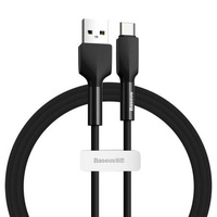 Baseus kabel Silica Gel usb Typ C 1m czarny 3A