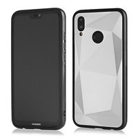 Etui Glass PRISM Huawei Mate 20 srebrne