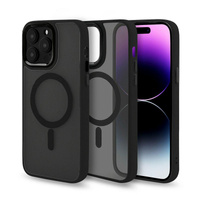 Etui Frosted z MagSafe iPhone 17 Pro czarne