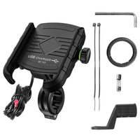 Uchwyt motocyklowy R9W z ładowaniem bezprzewodowym