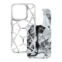Etui Cosmo iPhone 13 srebrne