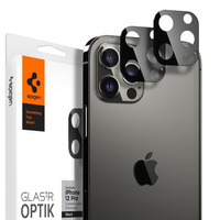 Spigen szkło hartowane na aparat iPhone 12 Pro black